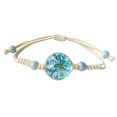 thumbnail image 1 of Bracelet Gypsophile Séchée Bracelet Fleur Pressée Mode Simple Bracelet Charme, 1 of 10