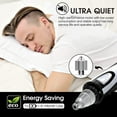 thumbnail image 5 of Ear and Nose Hair Trimmer Clipper - Professional Painless Eyebrow & Facial Hair Trimmer for Men Women, Battery-Operated Trimmer with IPX7 Waterproof, Dual Edge Blades for Easy Cleansing Black, 5 of 6