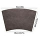 thumbnail image 3 of Manteles individuales de cuero para mesa de comedor | Manteles individuales en forma de abanico de estilo occidental resistentes al calor y a las manchas | Decoración lavable para hoteles y, 3 of 5