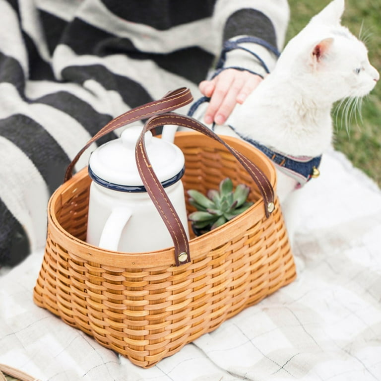 Wicker baskets for gifts deals