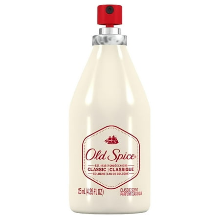 Old Spice Classic Cologne Spray 4.25 oz (Pack of 2)
