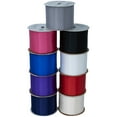 thumbnail image 6 of (3 pack) Offray Ribbon, Shocking Pink 2 1/4 inch Single Face Satin Polyester Ribbon, 9 feet, 6 of 10