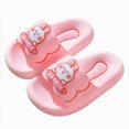 thumbnail image 5 of kpoplk Kids Sandals EVA Cloud Slides Animal Open Toe Beach Pool Shoes Non-slip Girls Boys Cozy Summer Slippers(Pink,13), 5 of 5