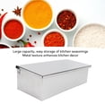 thumbnail image 4 of Caja De Condimentos, Uso Versátil, Resistencia A La Erosión, Contenedor De Almacenamiento De Especias De Gran Capacidad Para Granos De Azúcar Y Sal, 4 of 7