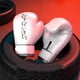 thumbnail image 1 of Guantes de boxeo para entrenamiento de Sanda, guantes de boxeo de lucha tailandesa para niños, guantes de saco de arena profesionales para adultos, 8 oz, blancos para niños, 1 of 1