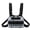 White Gray, variant on NANMELX Tactically Fishing Vest Fishing Tackle Backpack Light Weight Chest Pack Adjustable Outdoor Travel Fishing Pouches