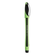Stride Schneider Xpress Fineliner Pen 0.8mm Needle Tip Black 10/Box 190001