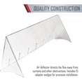thumbnail image 4 of Polycarbonate Air Deflector For Ge 30 Width, 4 of 7