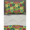 thumbnail image 3 of Colorful Comforter & Sham Bedding Set, Whimsical Pattern of Hand Drawn Style Flowers Creative Botanical Spring Fantasy, 3 pcs Duvet Set Microfiber Filling Quilt, 5 Sizes, Multicolor, by Ambesonne, 3 of 4