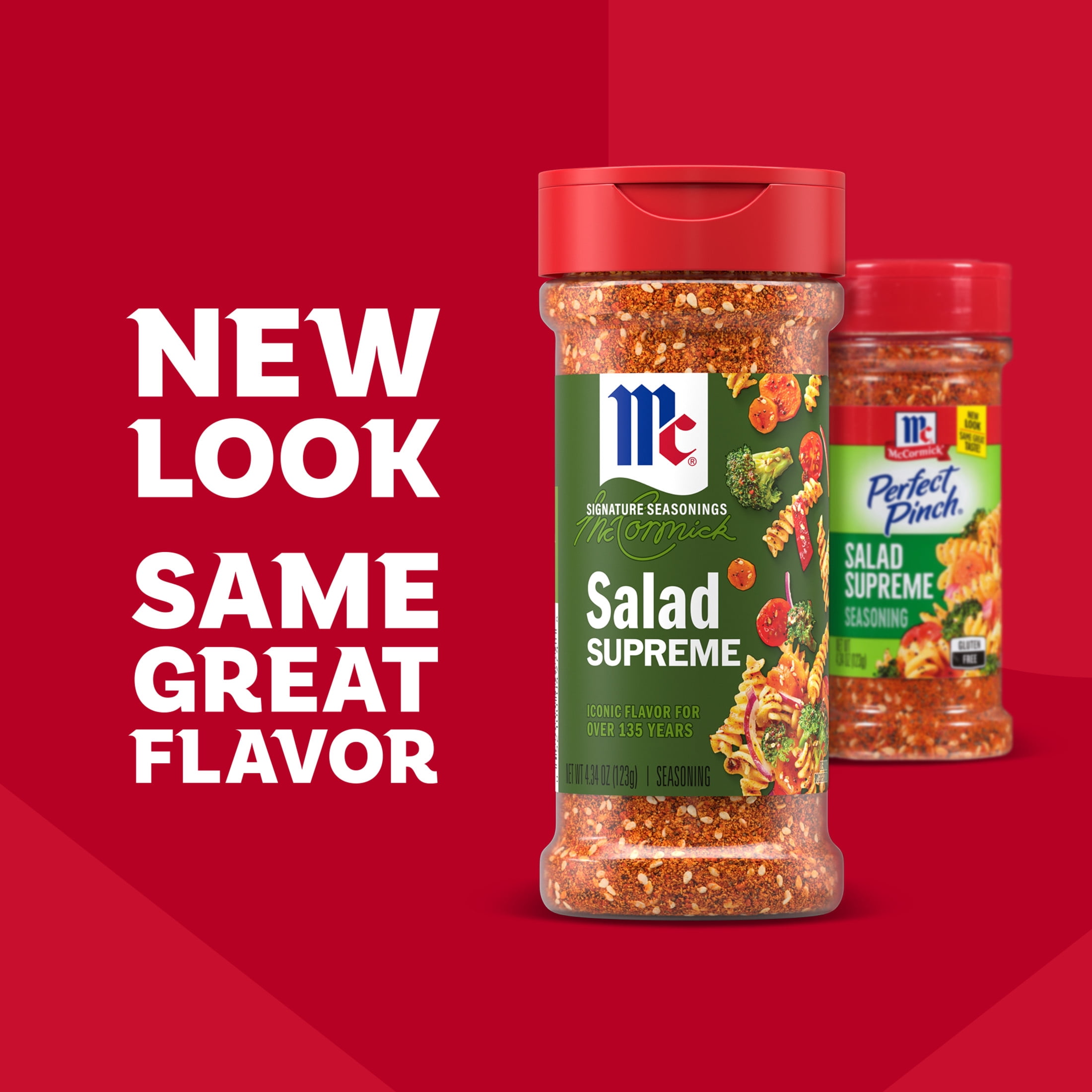 McCormick Salad Supreme Seasoning, 4.34 oz Bottle