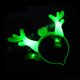 thumbnail image 4 of Diadema de astas de reno rojo, diadema de reno de Navidad brillante con LED, aro de pelo con diseño de asta para suministros de fiesta de Navidad Adepaton FLD-3680, 4 of 8