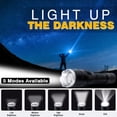 thumbnail image 5 of LIVABIT - Rechargeable Ultra Bright LED 800 LM Torch - Ultra Bright Flashlight Torch - High Lumen, Zoomable, 5 Modes, Water-Resistant - Perfect for Camping, Biking & Home Purposes, 5 of 8