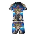 thumbnail image 6 of Yu-Gi-Oh Boys 2-Piece Swimsuit Set, Short Sleeve Rash Guard & Swim Trunks, 6 of 7