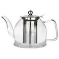 thumbnail image 2 of HmNPlay Glass,Bottle Glass Teapot Stove Clear Teapot With Removable Filter Infuser Loose Teapot And Flowering Tea, 2 of 9