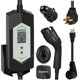 thumbnail image 1 of Cargador eléctrico portátil KingVlotix 40A J1772/Tesla Level 2/1 240V, 1 of 6