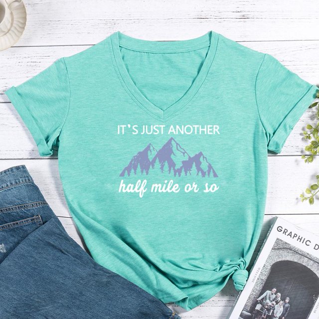 Es solo otra media milla más o menos T shirt 011270 Green S FLhrweasw Para estrenar