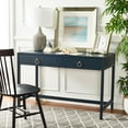 thumbnail image 2 of SAFAVIEH Esther Amish 2 Drawer Rectangle Wood Desk, Navy (22 in. W x 46 in. D x 30 in. H), 2 of 14