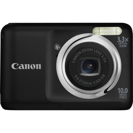 Canon PowerShot A800 10 Megapixel Compact Camera, Black