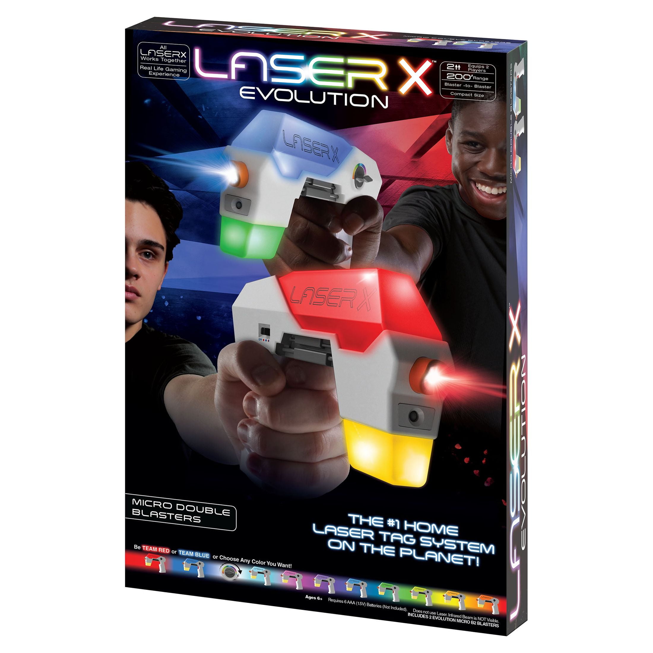 Buy Laser X Evolution Ultra Long Range Double Blaster (2 Pack) Online in  Dubai & the UAE