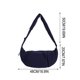 thumbnail image 3 of Bolso bandolera de nailon de gran capacidad | Bolso plisado tipo dumpling para mujer | Bolso acolchado para el día a día, ideal para estudiantes y oficina, 3 of 6