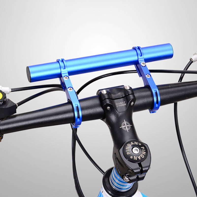 MTB Bike Flashlight Holder Handle Bar Bicycle Extender Mount Bracket Accessories 