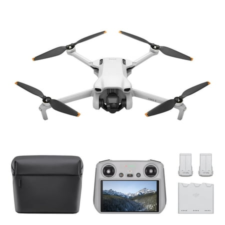 UPC: 0190021075177 | DJI Mini 3 Fly More Combo (DJI RC) – Lightweight and Foldable Mini Camera Drone with 4K HDR Video  38-min Flight Time  True Vertical Shooting  and Intelligent Features