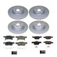 thumbnail image 2 of PowerStop Front and Rear Geomet Coated Brake Rotor and Pad Kit Fits: SUBARU Select Models CRK8518, 2 of 5