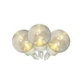 thumbnail image 1 of Hometrends Warm White LED G30 Globe Lights, with Brown Wire, 100 Count, 1 of 3