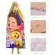 thumbnail image 4 of Bebefinn Hora de Jugar Manta Capa con Capucha Anti-Bolitas, Manta de Lana Ártica Suave, Manta Portátil de Felpa Ligera y Lujosa, Poncho para Siesta en Casa y Oficina, 100*130cm, 4 of 6