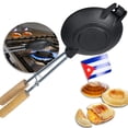 thumbnail image 1 of Prensa para sándwich cubano TraditionTools de hierro fundido de 15'' roja, 1 of 9
