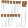 thumbnail image 6 of HEMOTON 20pcs Leakproof Disposable Plastic Test Tubes for Labs with Stoppers Ideal for Samples Transparent, 6 of 8