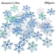 thumbnail image 1 of 300PCS Christmas Snowflake Confetti Decorative Glitter Confetti Table Confetti, 1 of 9