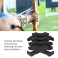 thumbnail image 3 of Bow Limbs, 2 Pcs Compound Bow Stabilizer, Archery Rubber Bow Limbs Vibration Damper, Crab Shaped Shock Absorbing for Split Limb, Hunting Traing Accessories, 3 of 7
