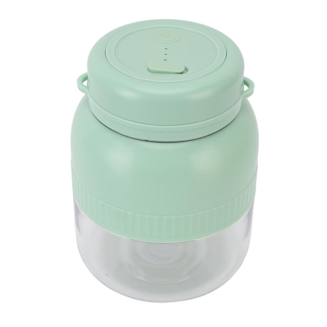 Licuadora Portátil, 500 ml Fácil de Limpiar 150W 1500 MAH BATERIA TAZA DE EXPRIMidor Portátil para Batidos de Batidos