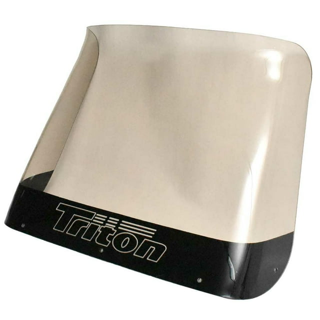 Triton Boat Windshield 321422 2019 LTS 33 Inch Smoke Plexiglass