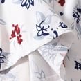 thumbnail image 4 of Toddler Girls Outfits Ruffle Sleeveless Suit Floral Prints Tops Denim Jeans Shorts Set Kids 2 Piece Summer Clothing Clothes, 4 of 8