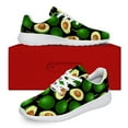 thumbnail image 3 of Uminder Womens Tennis Shoes Avocado Tie Dye Sneakers Black Shoes Size 9, 3 of 5