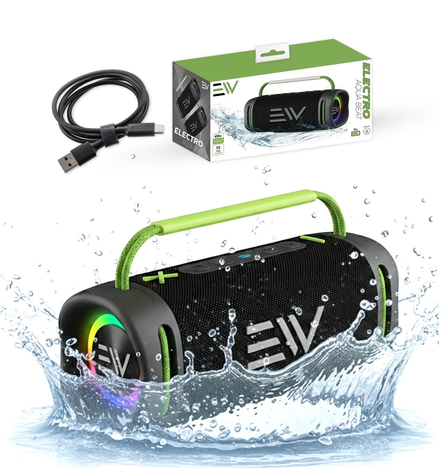 Monster Drift X Wireless Portable Waterproof Bluetooth Speaker