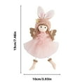 thumbnail image 5 of Vggrvlo Angel Christmas Decorations Ornaments Adorable Plush Christmas Gifts Angel Xmas Treetop Ornament for Home and Party, 5 of 5