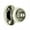 Chrome, variant on Nuk3y 1-1/4" Bi Fold Knob with Back Plate (4 Pack)