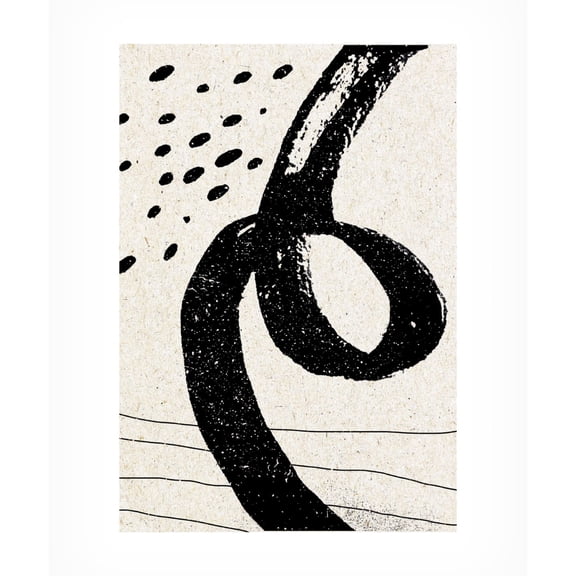 Trademark Fine Art Aylin Demir Minimal Ink Spiral Canvas Wall Art