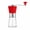 Red, variant on Manual Coffee Grinder Adjustable, Portable Hand Coffee Bean Mill with 160ml Capacity, Ceramic Burr Coffee Grinder with Crank for Travel, Camping, Office, Espresso, Pour Over, etc