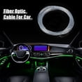 thumbnail image 2 of Unique Bargains 1 Pcs 3.5mm 0.14" 5m 16.40ft Universal Glow Optic Fiber Cable Car Light Decoration Clear, 2 of 6