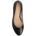 thumbnail image 5 of Journee Womens Saarii Slip On Block Heel Round Toe Pumps, 5 of 9