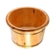 thumbnail image 3 of Lavabo para baño de pies Baños de pies Tina de madera para pies Cubo para lavar pies con borde de barril de madera Altura 30cm, 3 of 9