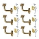 thumbnail image 3 of 6 soportes para barandilla de escalera, pasamanos fijos para escalera 6 cm x 8 cm, 3 of 9