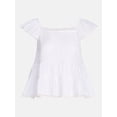 thumbnail image 5 of Scoop Women’s Flowy Lace Cotton Top, Sizes XS-XXL, 5 of 5