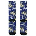 thumbnail image 4 of Where the Wild Things Are All-Over Design Men's Sublimated Mid-Calf Crew Socks, 4 of 5