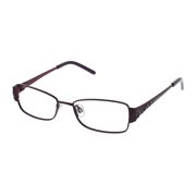 ELLEN TRACY Eyeglasses SYDNEY Aubergine 47MM