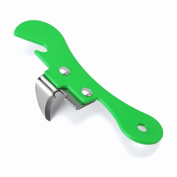 Corkscrew Stainless Steel Compact Manual Tin Can Opener Manual Tin,Multifunctional Kitchen Accessories(green)
